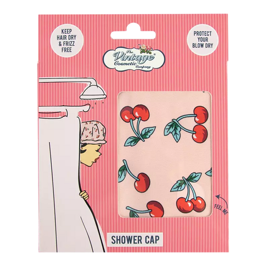 THE VINTAGE COSMETIC SHOWER CAP