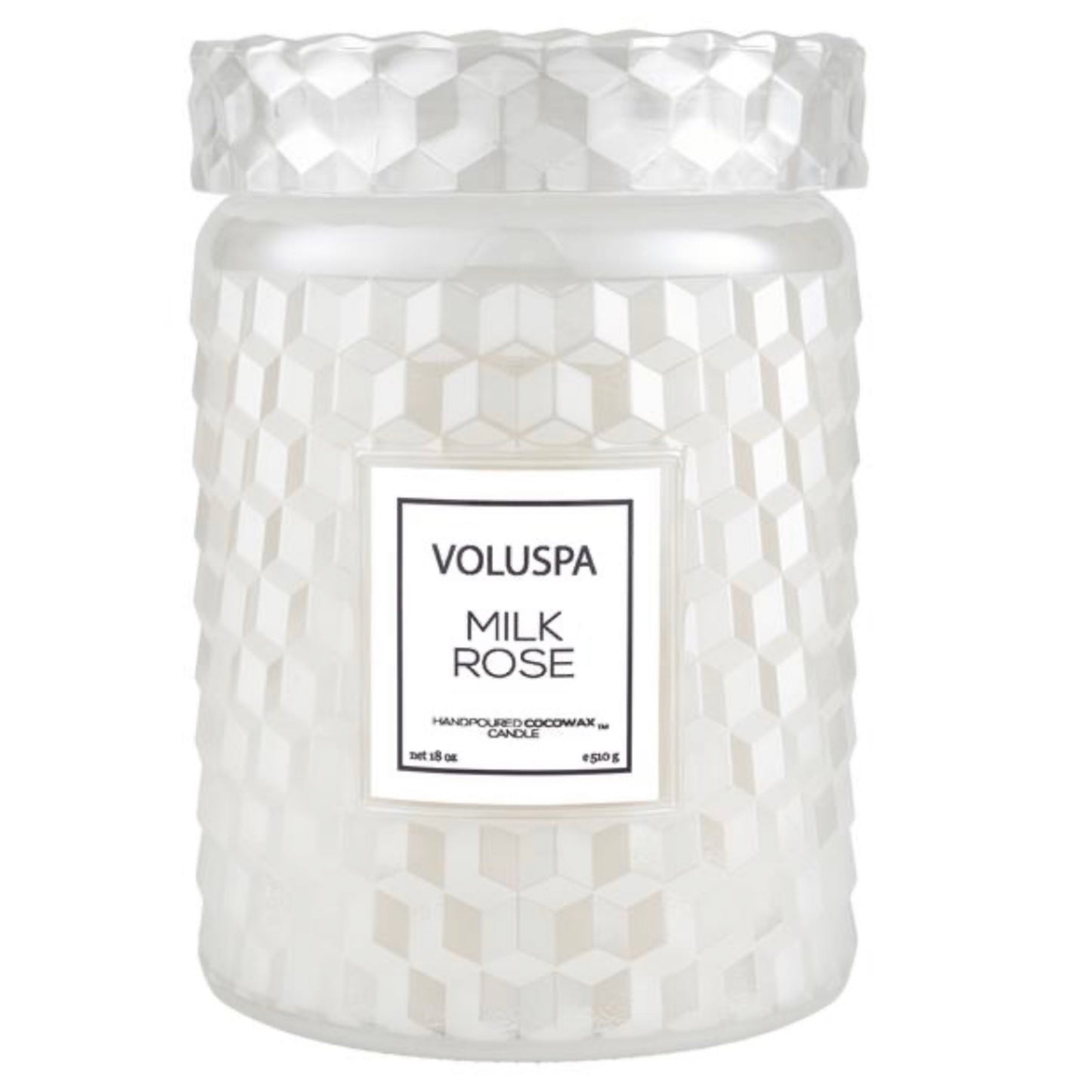 MILK ROSE LARGE GLASS