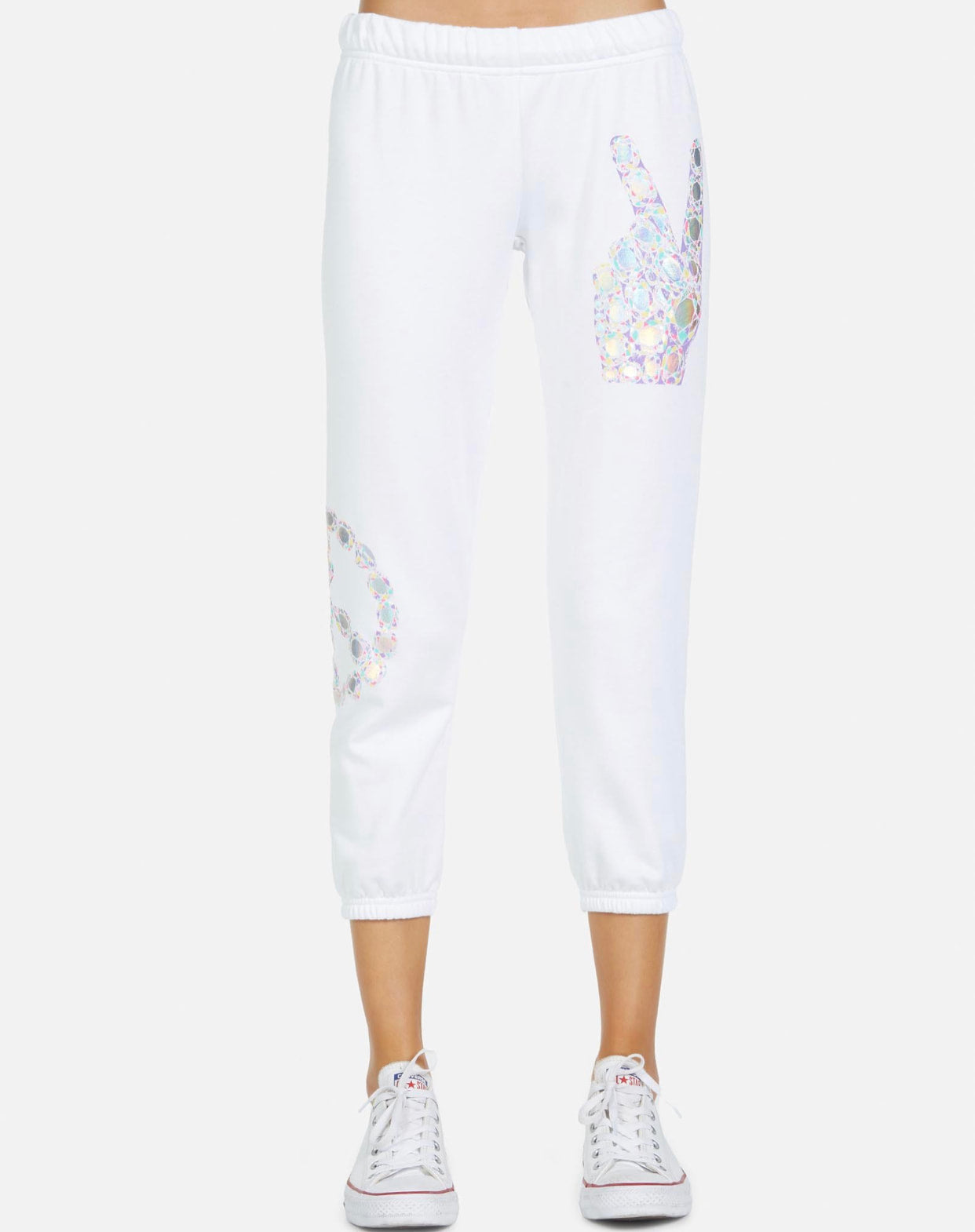 SWEAT PANT WHITE Lauren Moshi