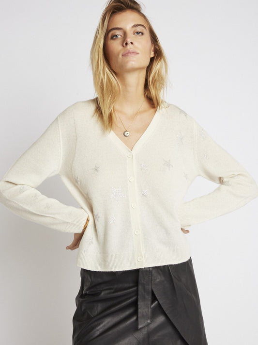GOLDEN CARDIGAN CREAM Berenice