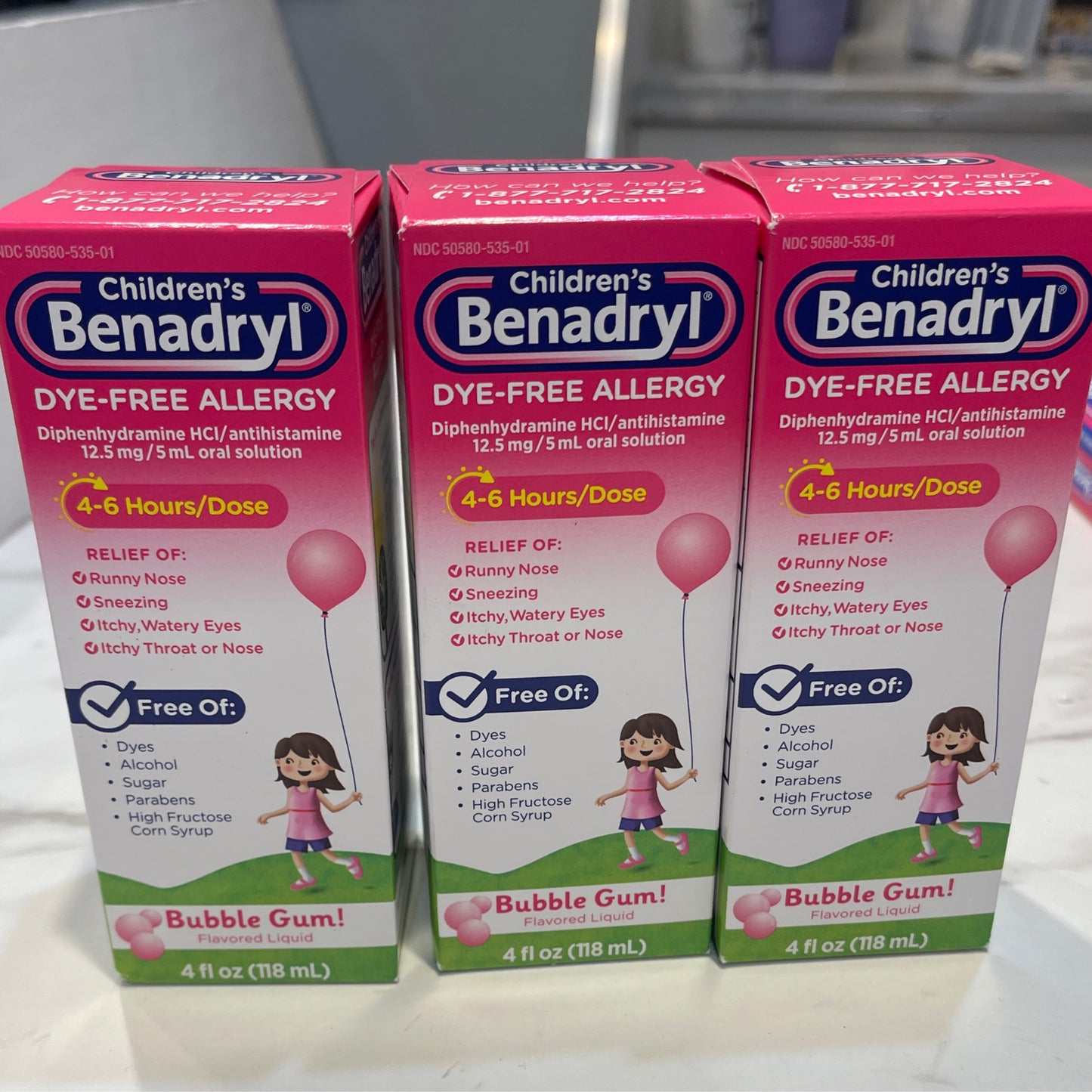 Benadryl children