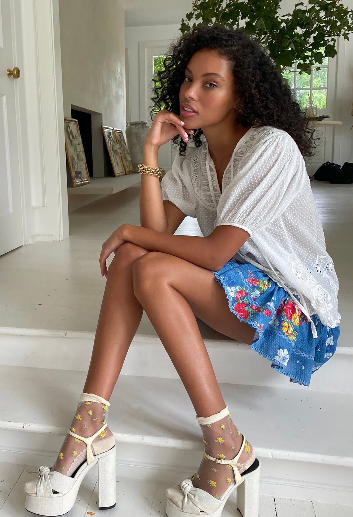 BRONTE TOP WHITE