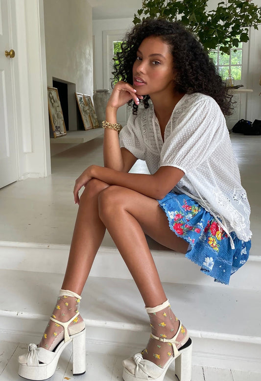 BRONTE TOP WHITE