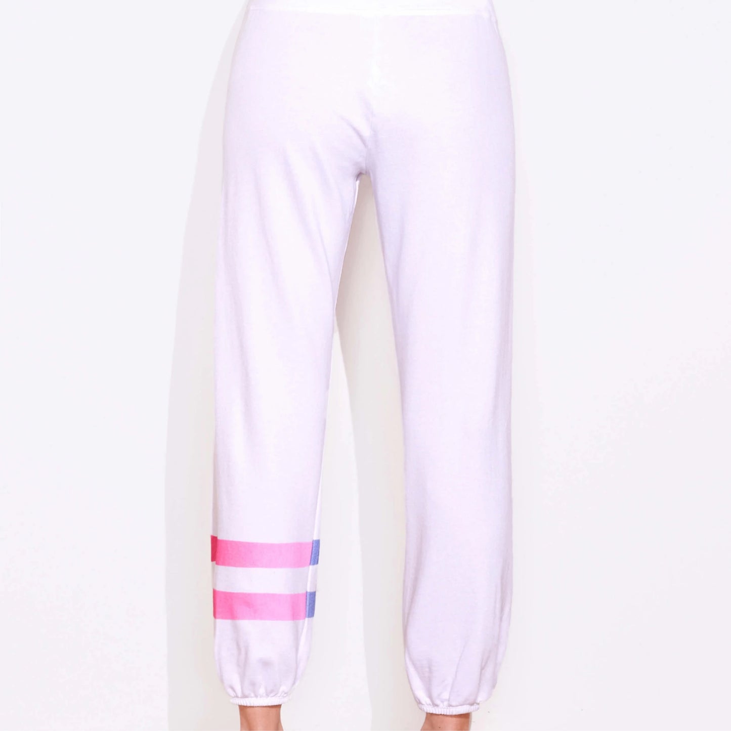 OMBRE SWEATPANTS WHITE