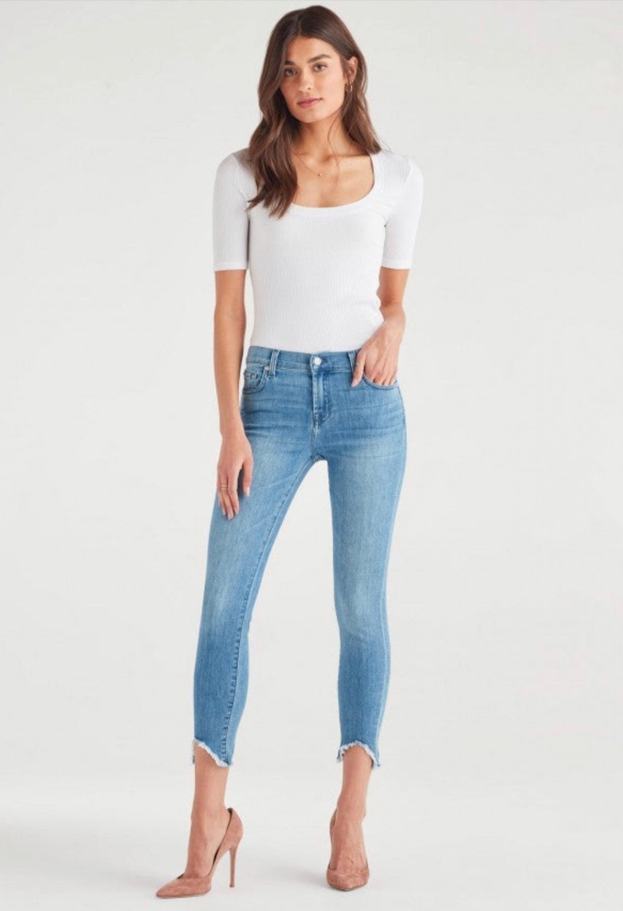 SLIM DENIM JEANS