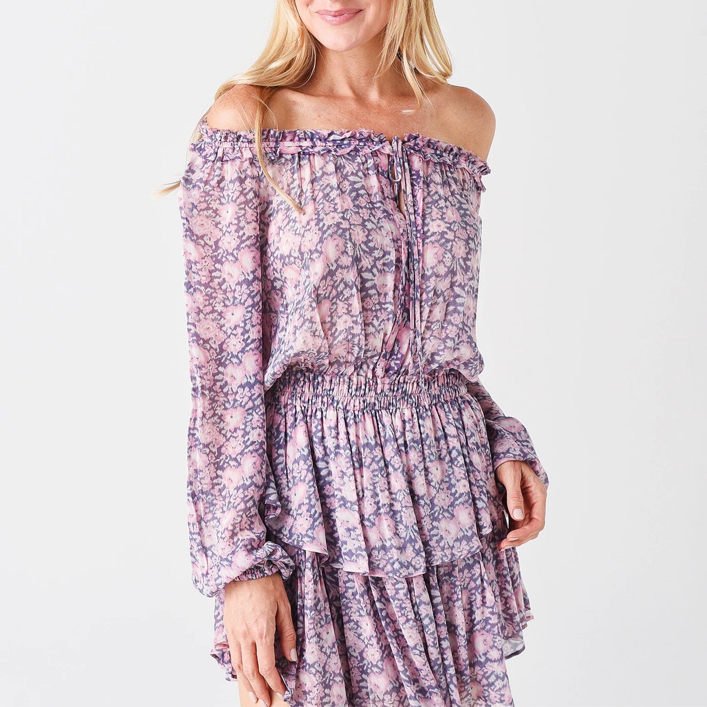 POPOVER DRESS LIGHT BLUSHING Loveshackfancy
