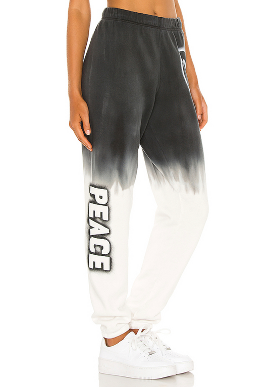 TANZY SWEAT PANTS AIRBRUSH PEACE