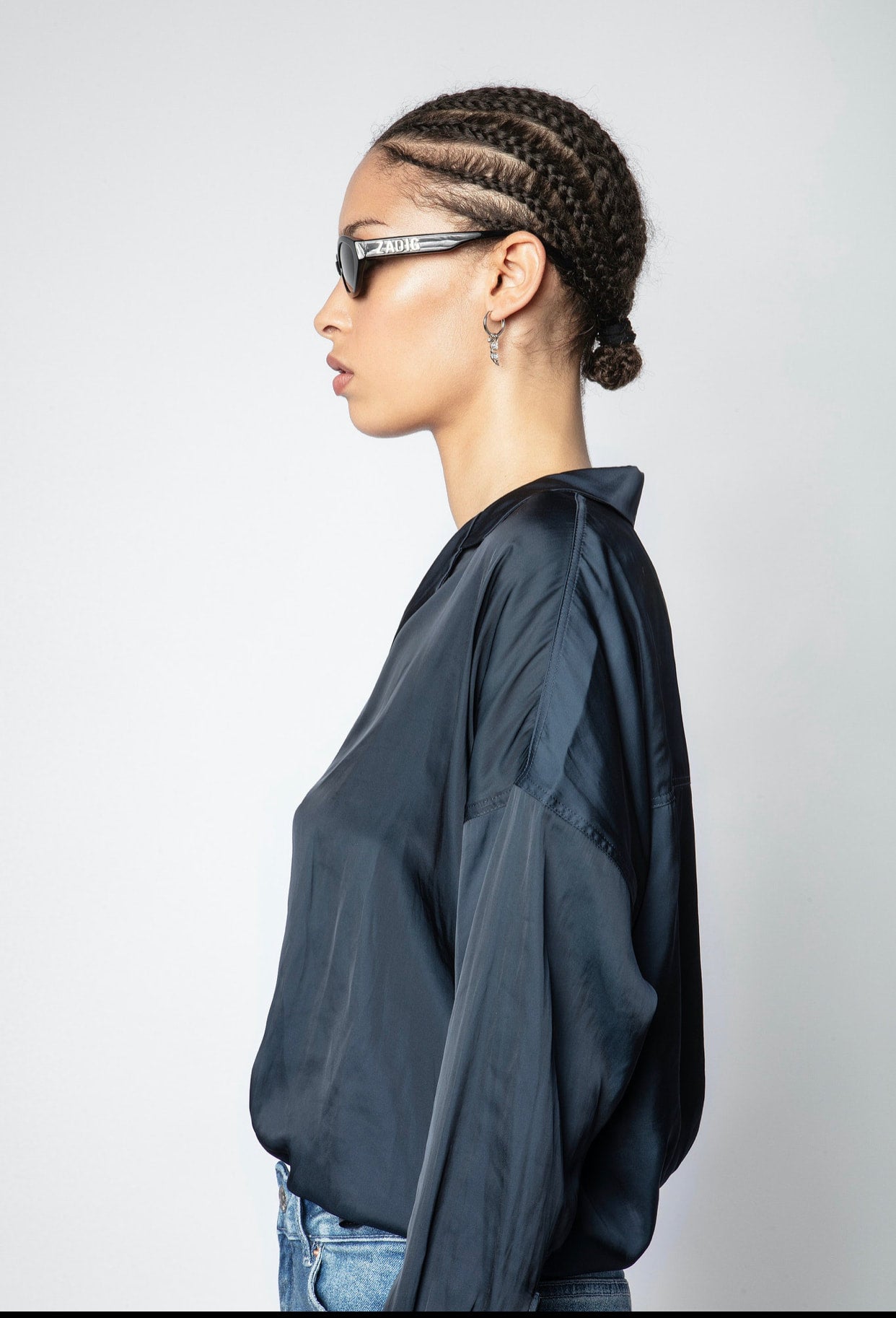 TAMY NAVY BLOUSE Zadig & Voltaire