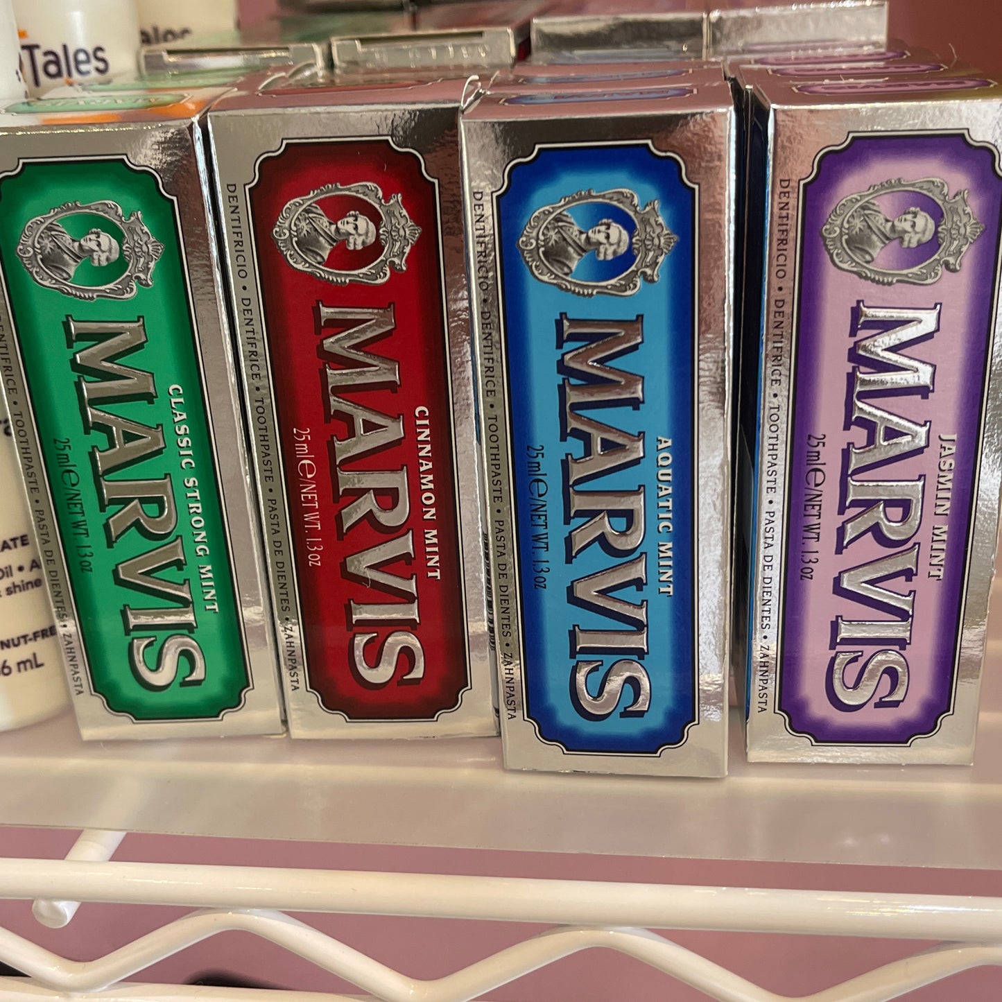 Marvis Green red black purple blue