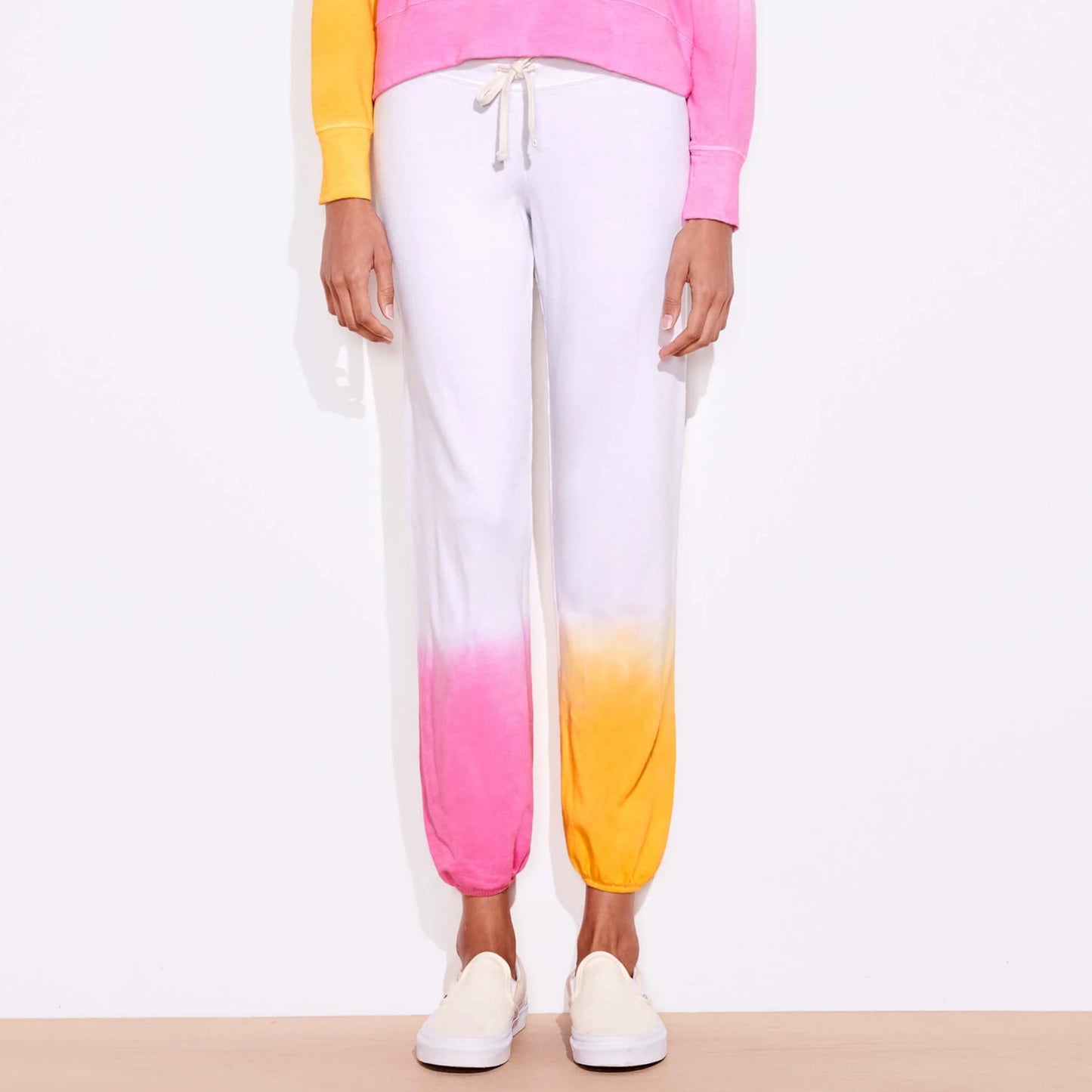 DIP DYE SWEATPANT PINK
