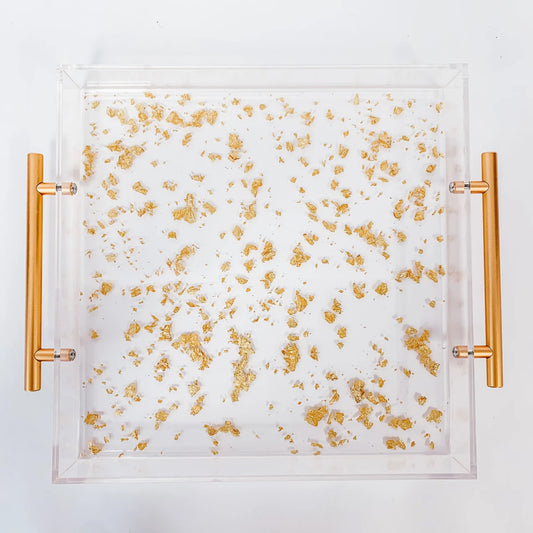Gold Flake Large Tray