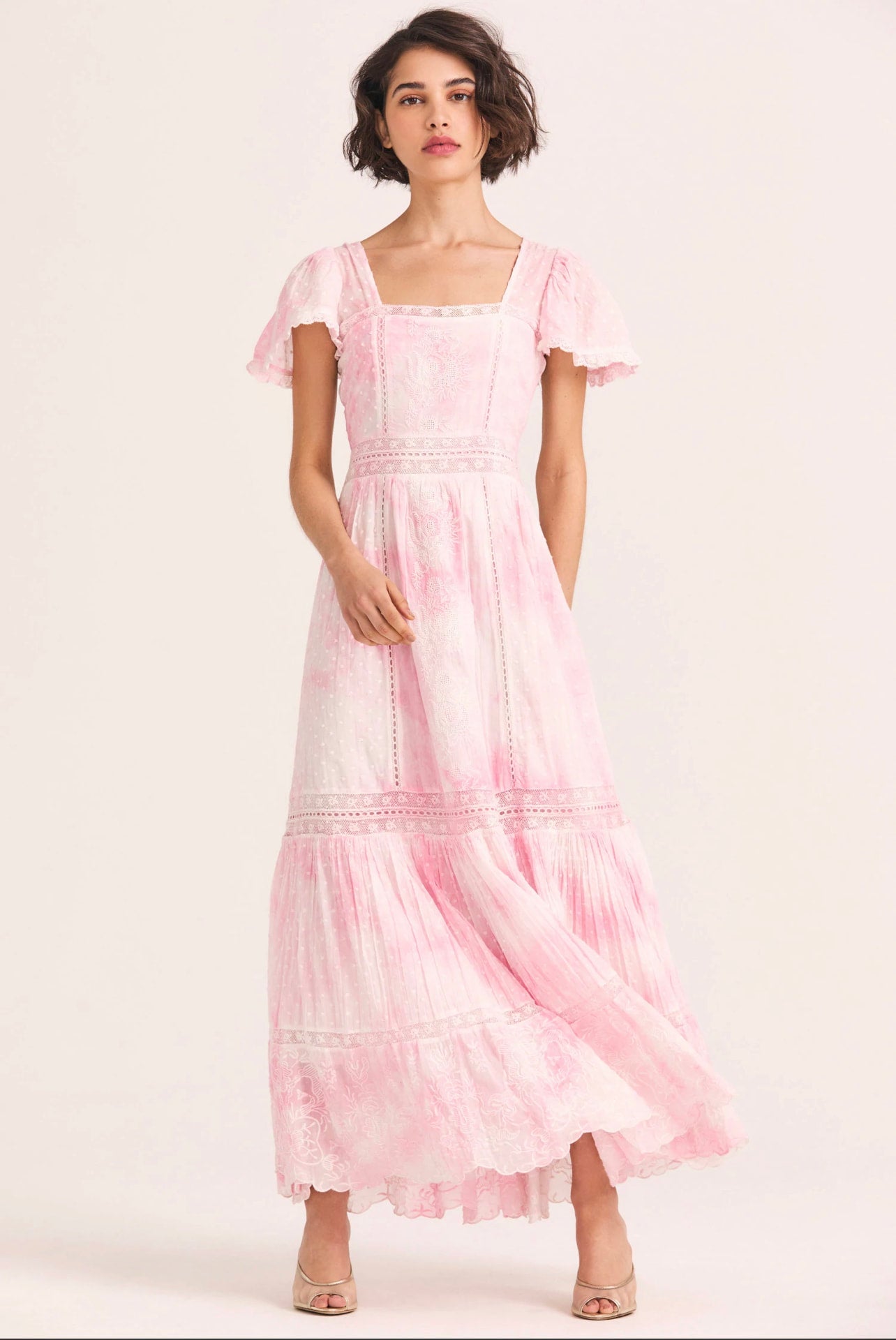 NORMA DRESS ISLANDS PINK
