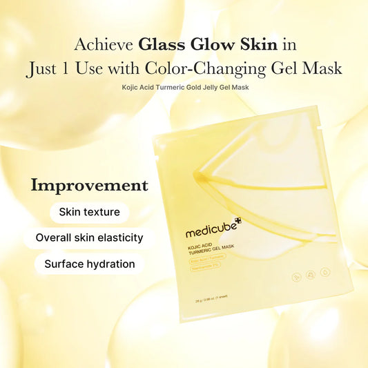 Medicube Kojic Acid Turmeric Gold Jelly Gel Mask