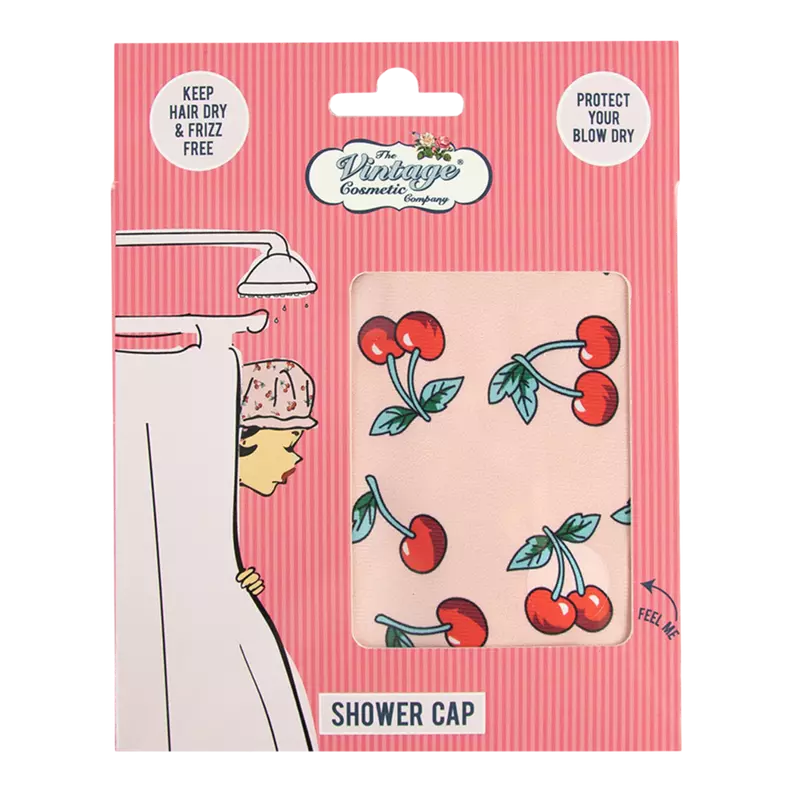 THE VINTAGE COSMETIC SHOWER CAP