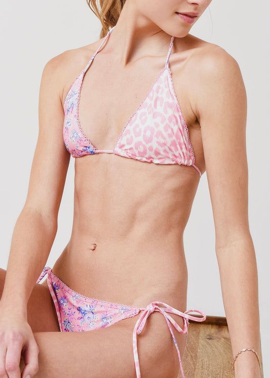 HARBOR BIKINI CORAL REEF PINK