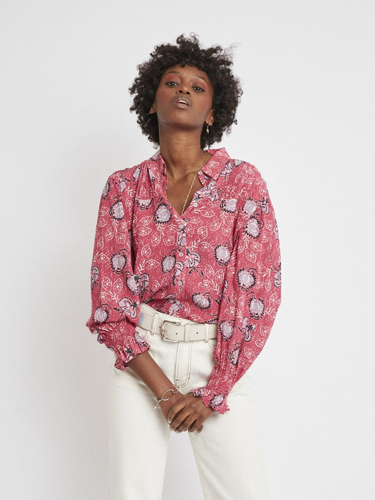 NEW ARRIVAL CARA SHIRT RED
