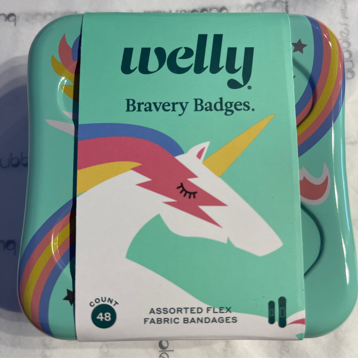 WELLY Bravery Badges Unicorn flex bandages