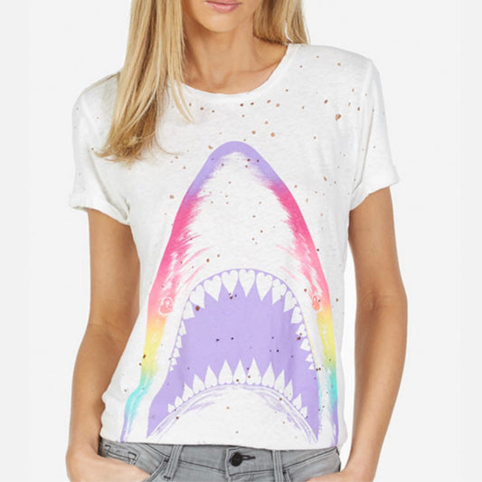 SHARK RAINBOW T-SHIRT