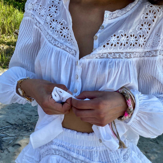 BADYN BLOUSE WHITE