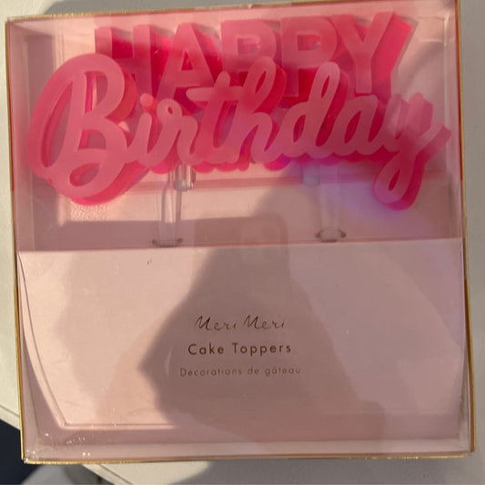 MERI MERI Cake topper
