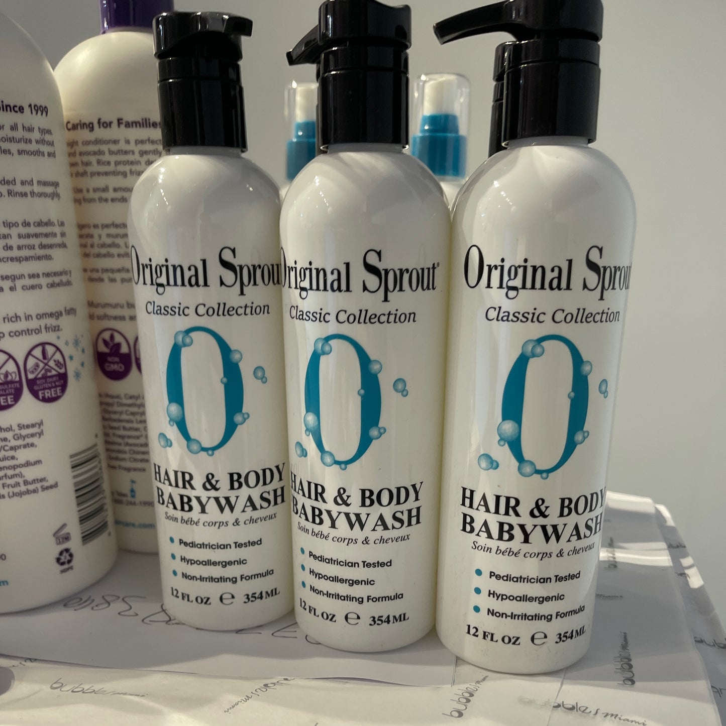 Original Sprout  12 oz hair & body wash