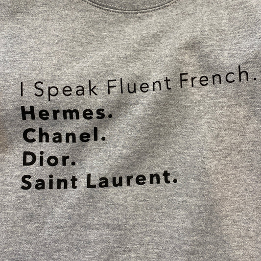 SPEACKFLUENT/CREWNECK/GSM/TD