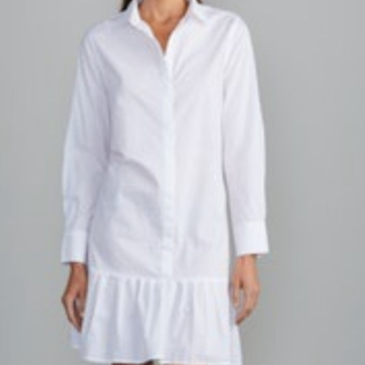 SWEETSHIRTDRESS/WHITE/XH