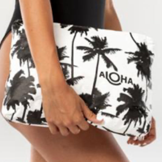ALOHASMALL/COCOPALMS/SMA10402/UX/WHITEBLACK