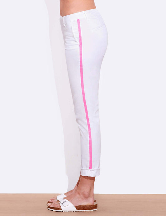 ROLLUP TROUSER WHITE