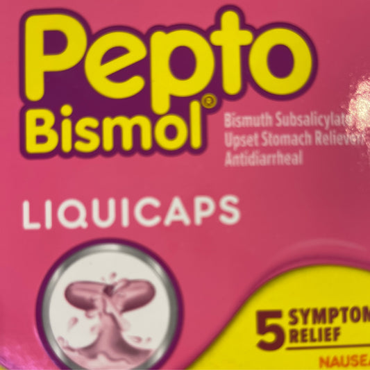 PEPTO BISMOL LIQUICAPS