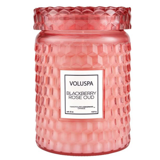 BLACKBERRY ROSE LARGE GLASS