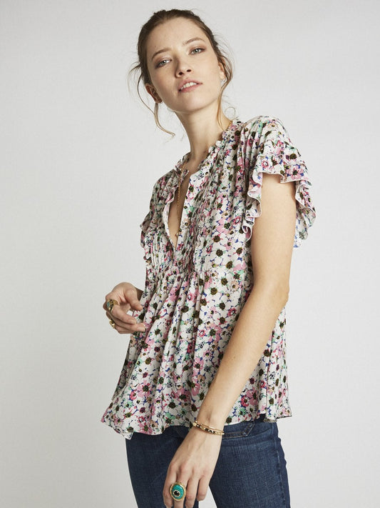 FLORAL TAM TOP