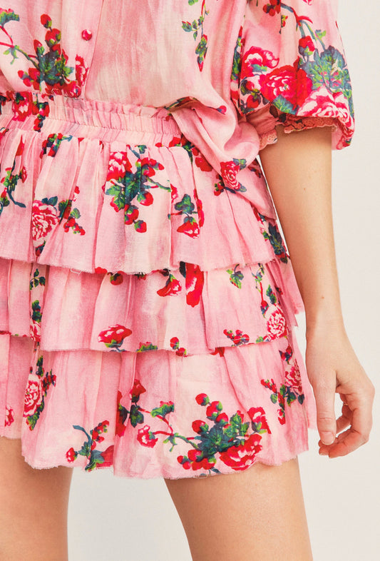 NEW ARRIVAL BRYNLEE SKIRT PINK DESERT