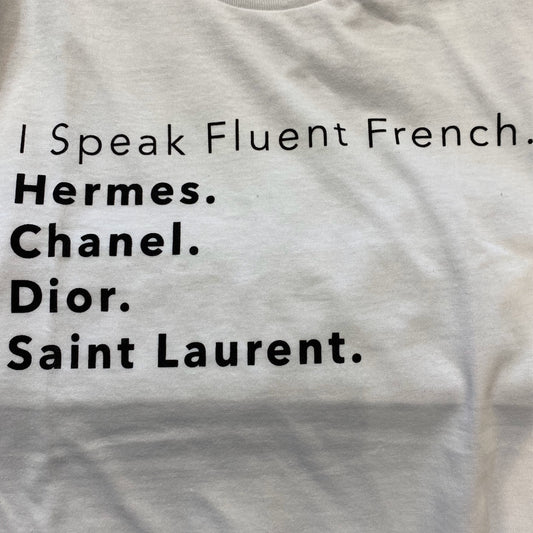 SPEAKFLUENT/CLASSICTEEWS/UH/WHITE