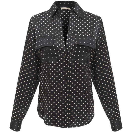 GOLDHAWKS SHIRT POLKA DOTS